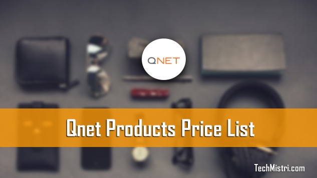 Qnet India Products Price List 2022 PDF Download