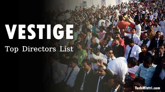 Vestige Top Directors list