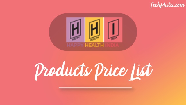 Happy Health India Products