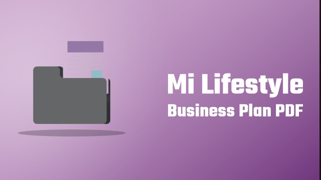 mi lifestyle business plan pdf