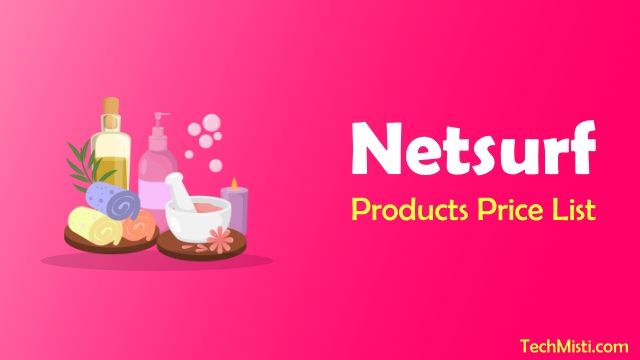 netsurf products price list