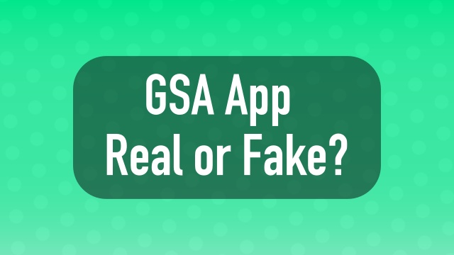 GSA app review