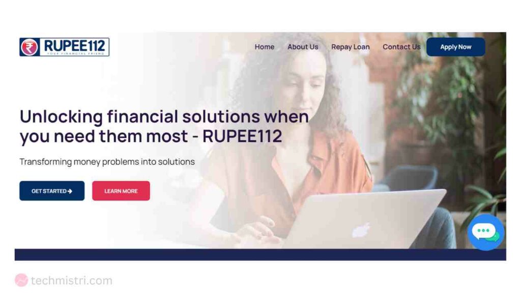 Rupee112 homepage
