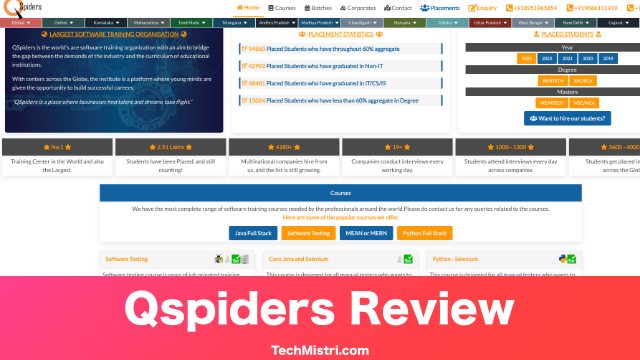 qspiders review