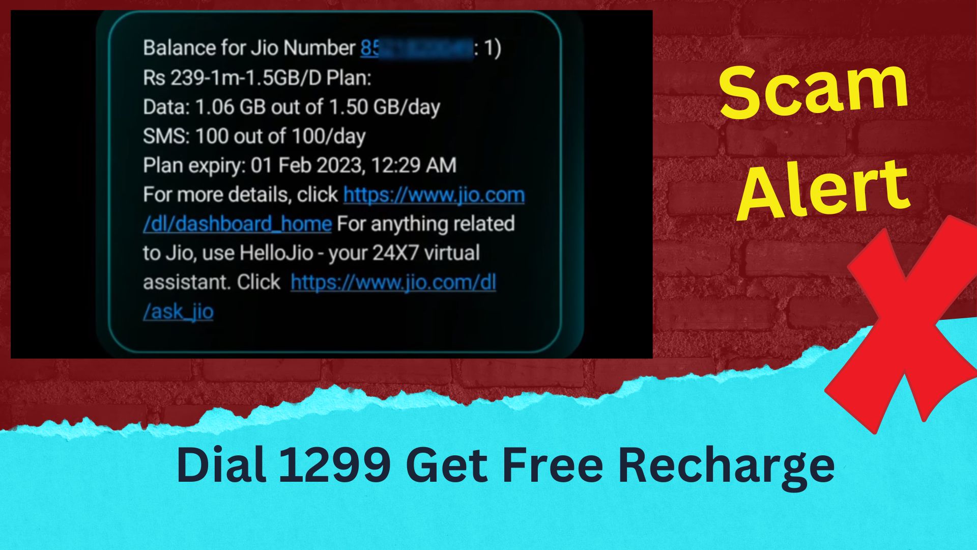 1299 Free Data Scam