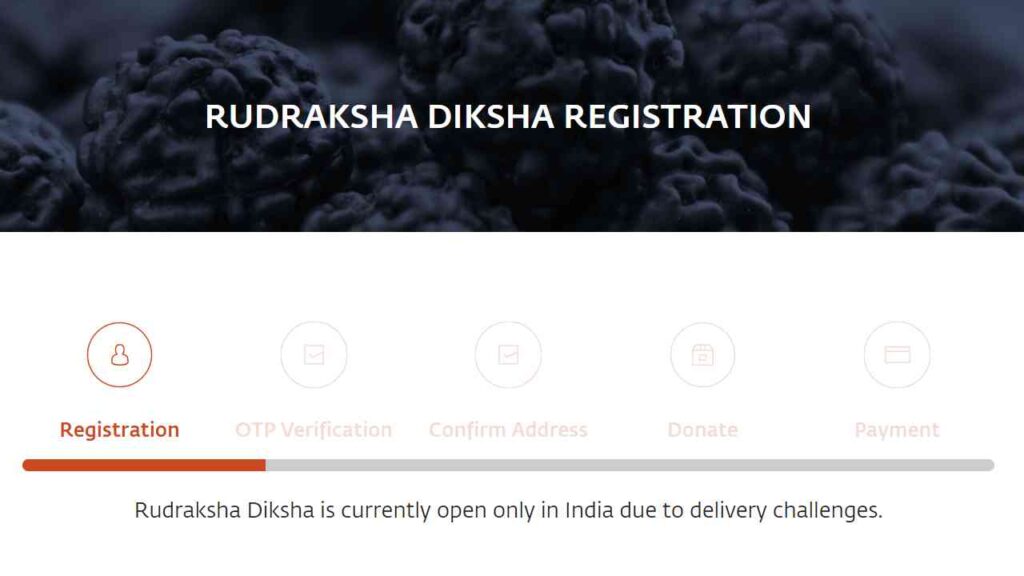 Isha Foundation Free Rudraksha review