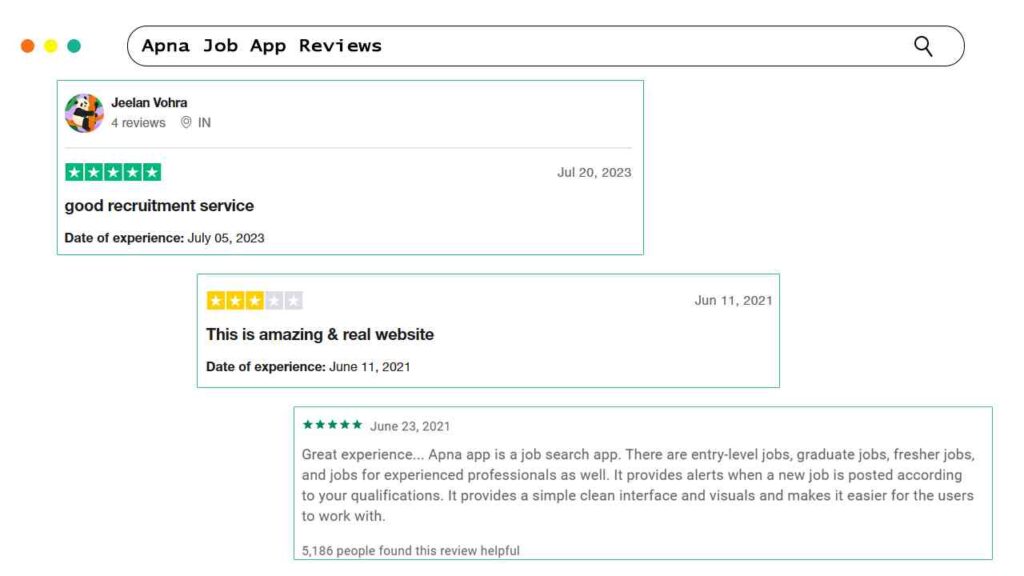 Apna Job App Reviews